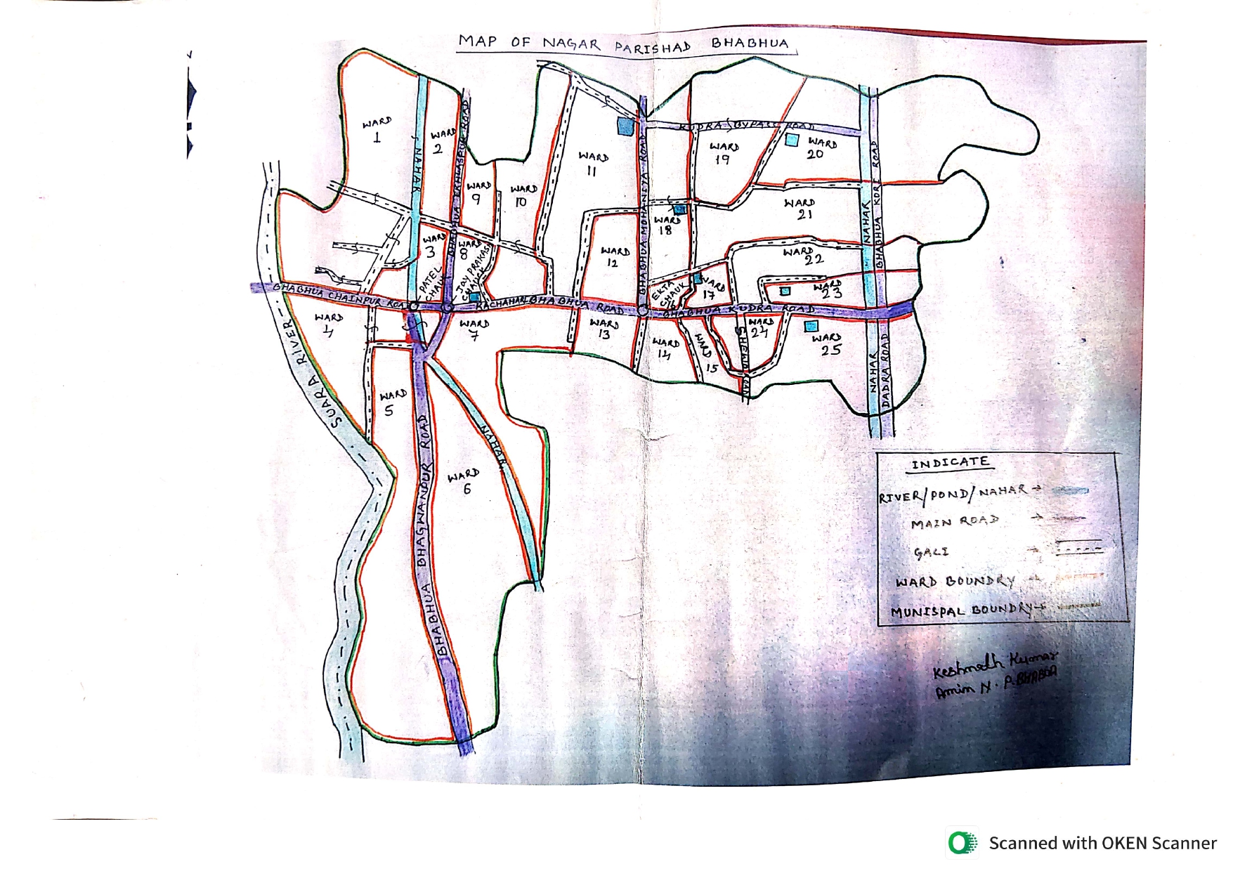 Bhabua Map